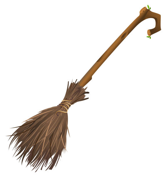 Witches Broom Stick Clip Art