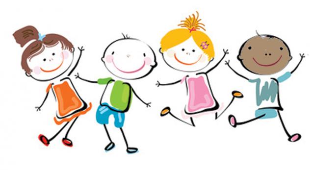 Happy Students Clipart.