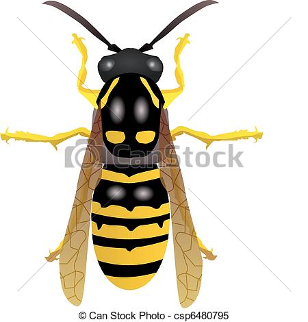 Wasp Clipart Page 1.
