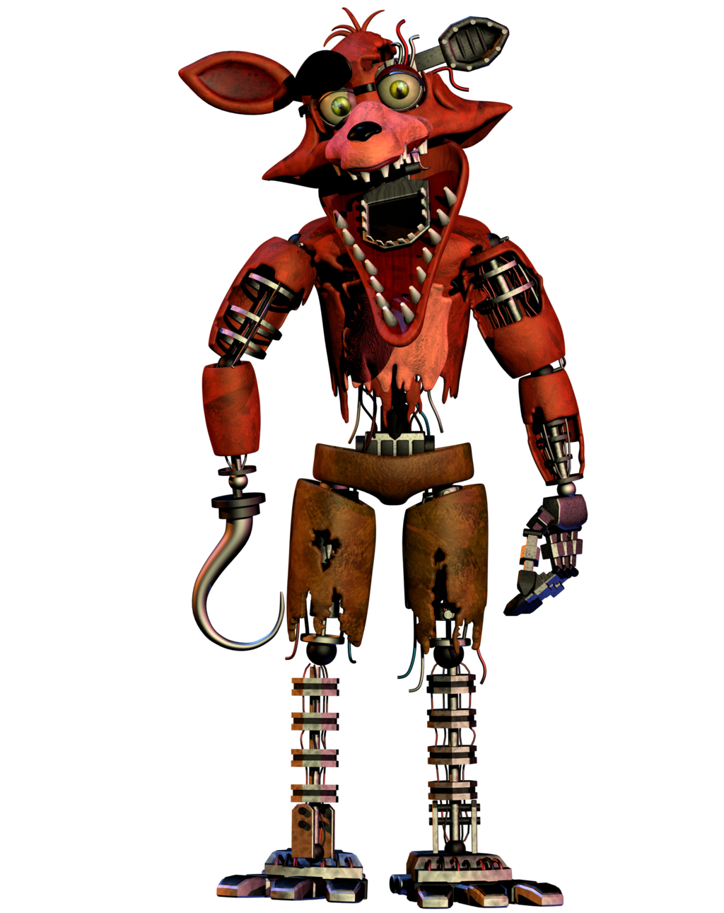 Nightmare Withered Foxy