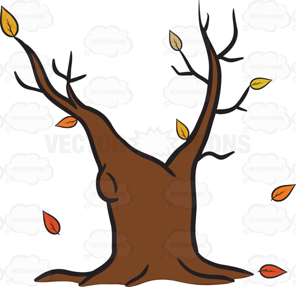 Withered tree clipart.