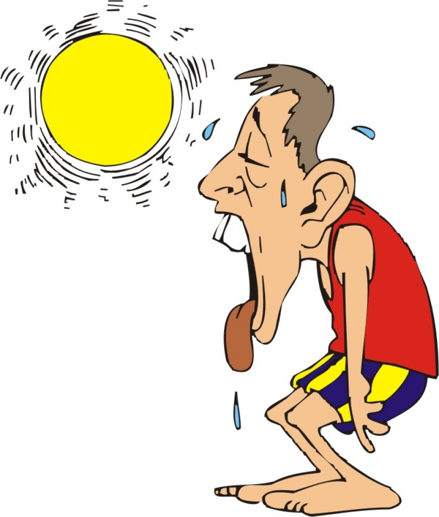 hot summer day cartoon images amp pictures becuo clipartsco within.