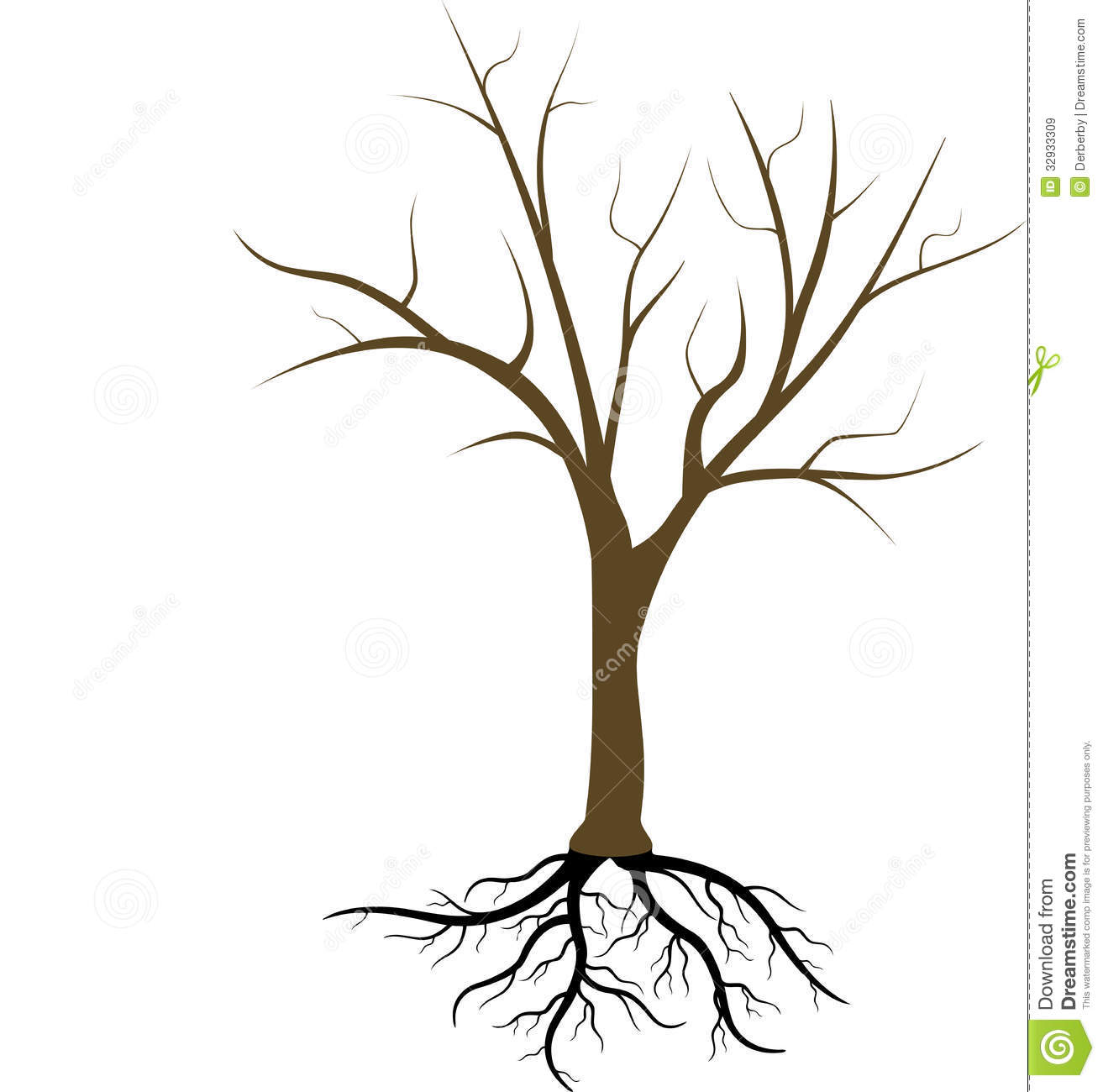 Tree Without Leaves Clipart.