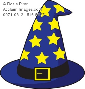 Wizard hat clipart 1 » Clipart Station.