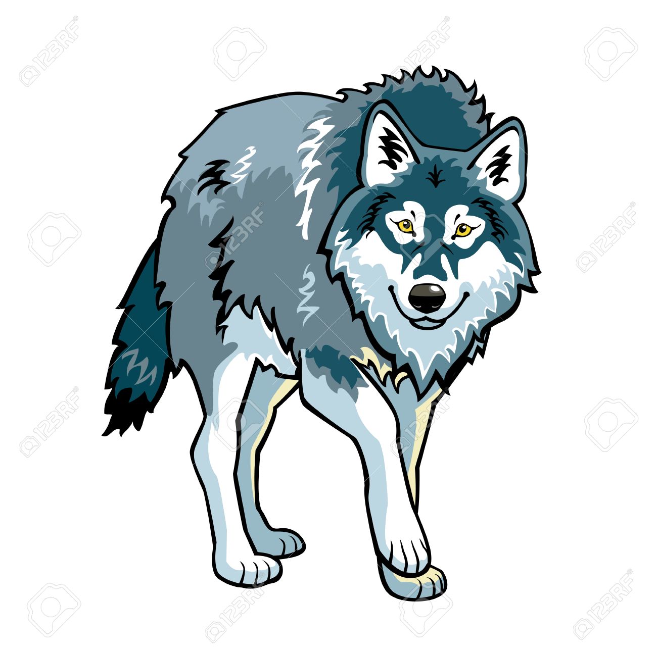 Free Wolf Clipart Clip art of Wolf Clipart #1651 — Clipartwork.
