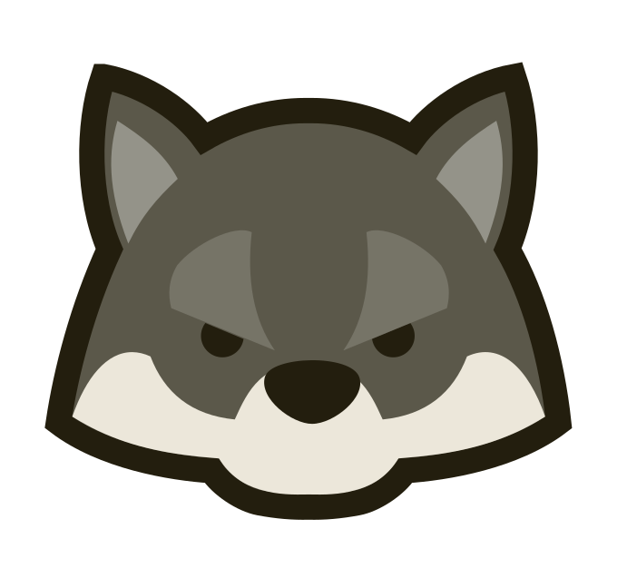 Wolf Clipart Face.