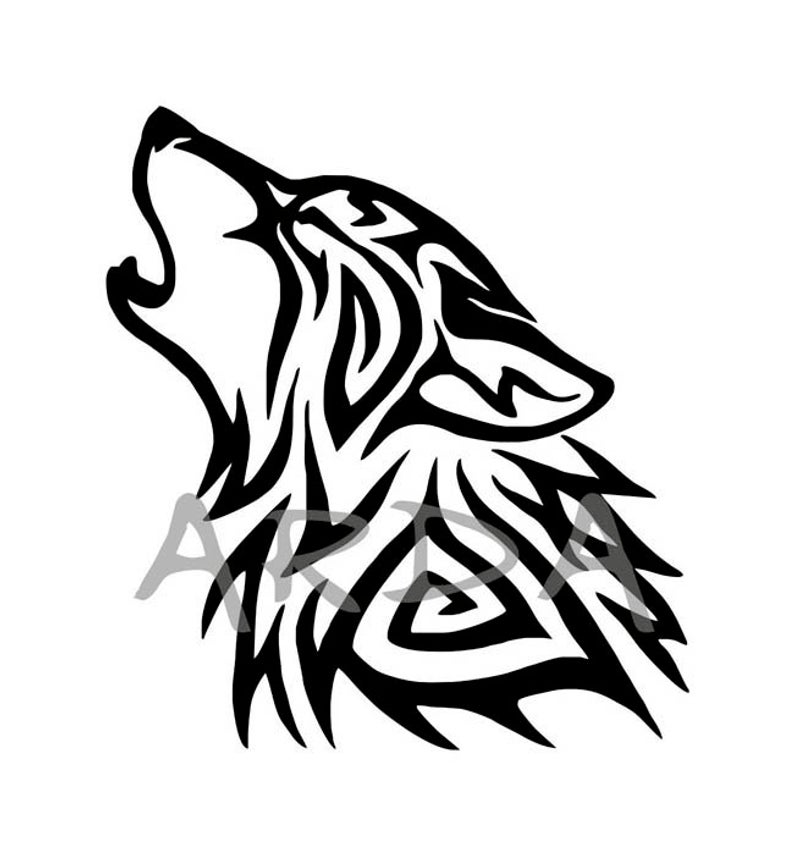 Wolf SVG File / Wolf Head SVG / Wolf Clipart / Wolf Head Clipart / Wolf  Vector / Wolf design / Silhouette / Cricut.