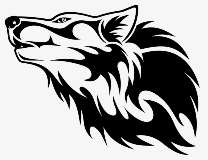 Free Wolf Head Clip Art with No Background.