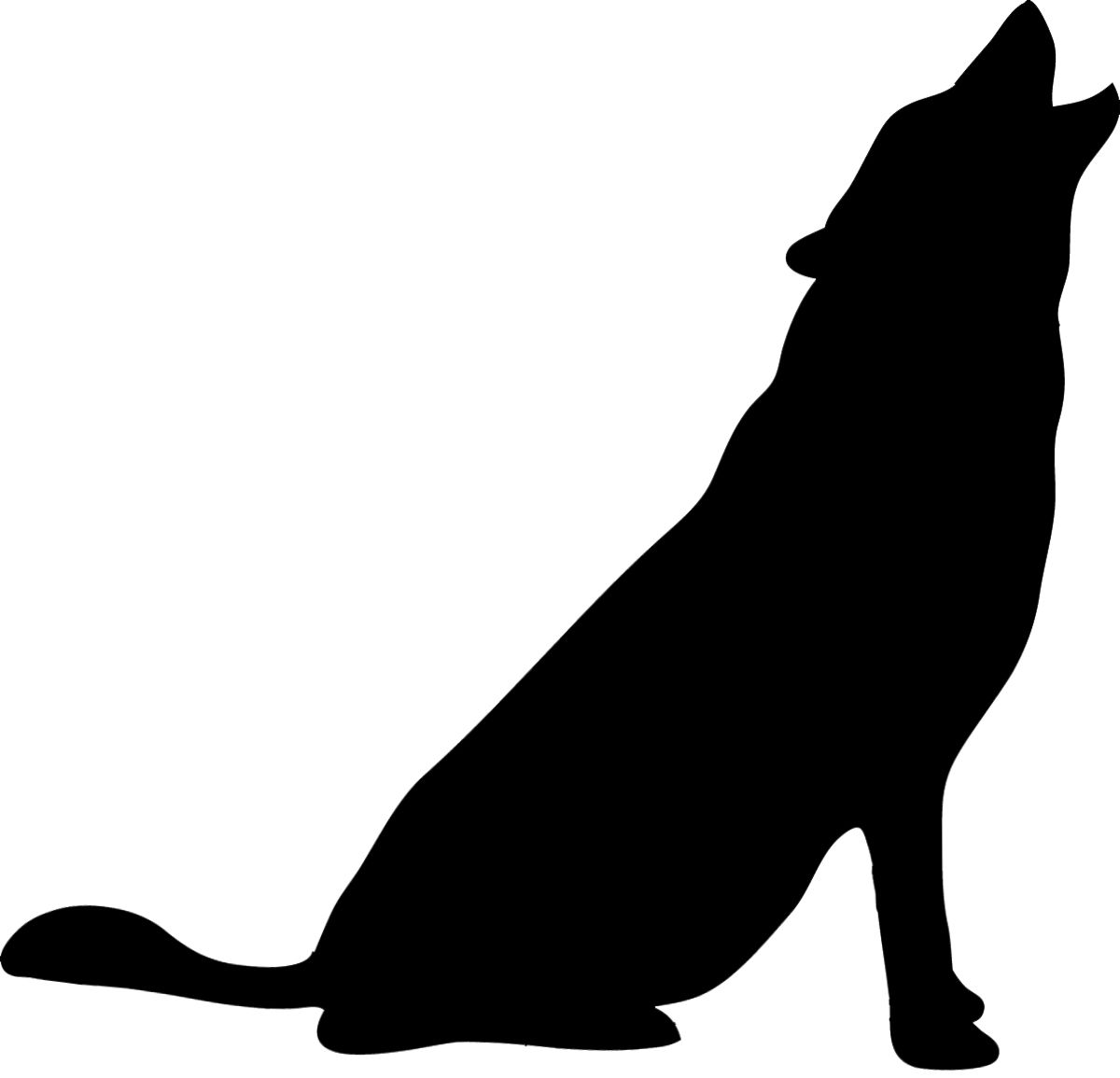 Wolf Silhouette Free Clipart 10 Free Cliparts Download Images On