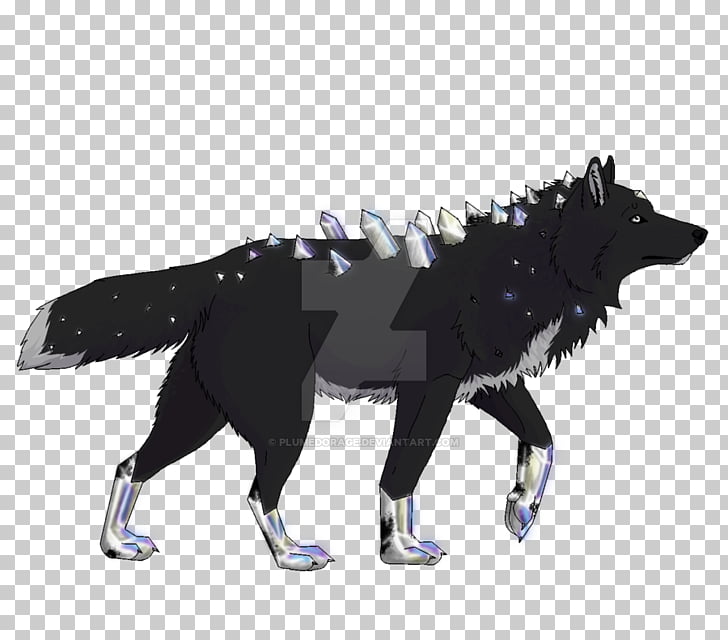 Canidae Dog Mammal Tail, wolf and moon PNG clipart.