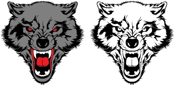 Wolf free vector download (132 Free vector) for commercial.