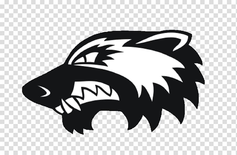 Black and white werewolf illustration, Wolverine Sam Barlow.