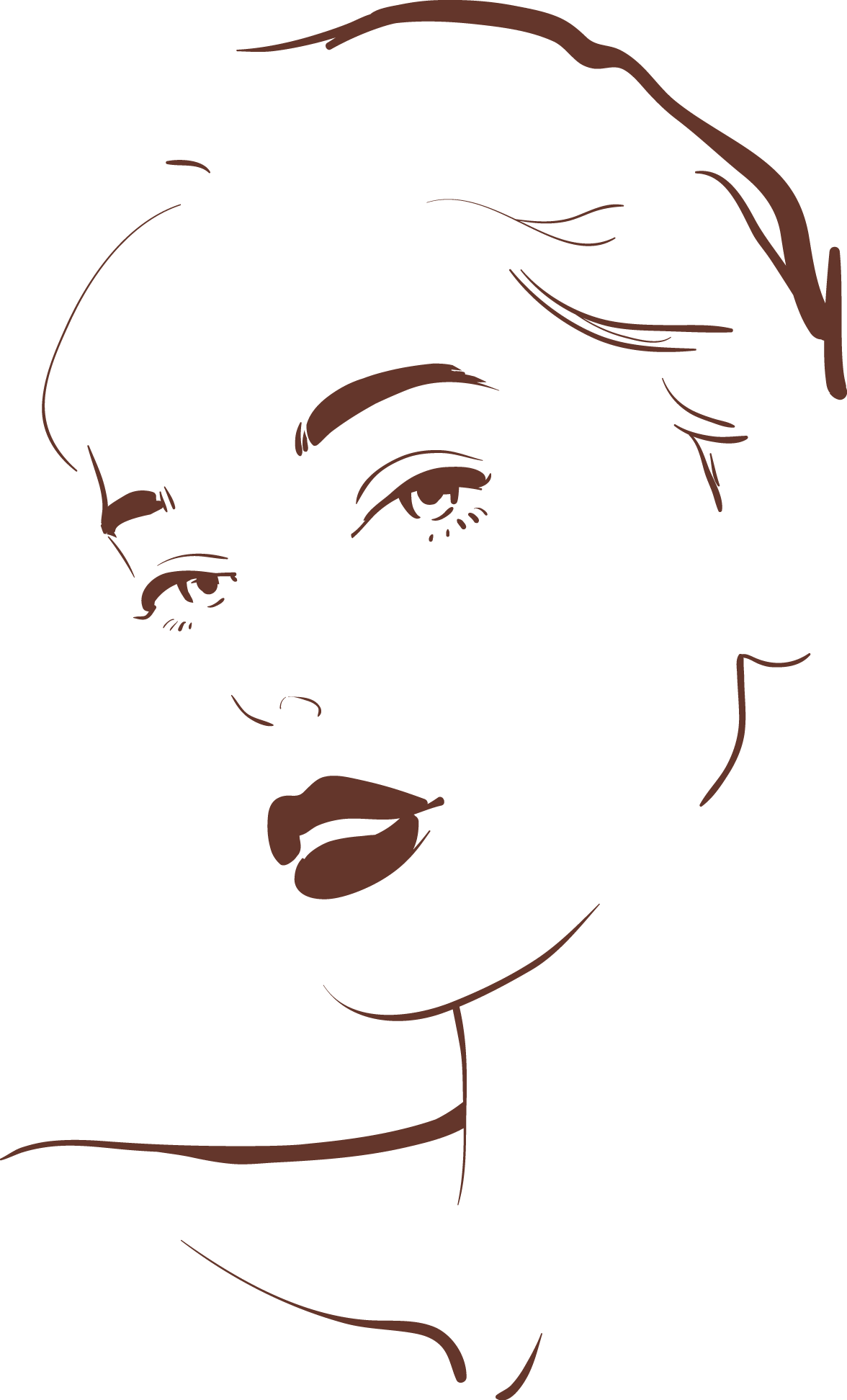 woman face outline clipart 10 free Cliparts | Download images on