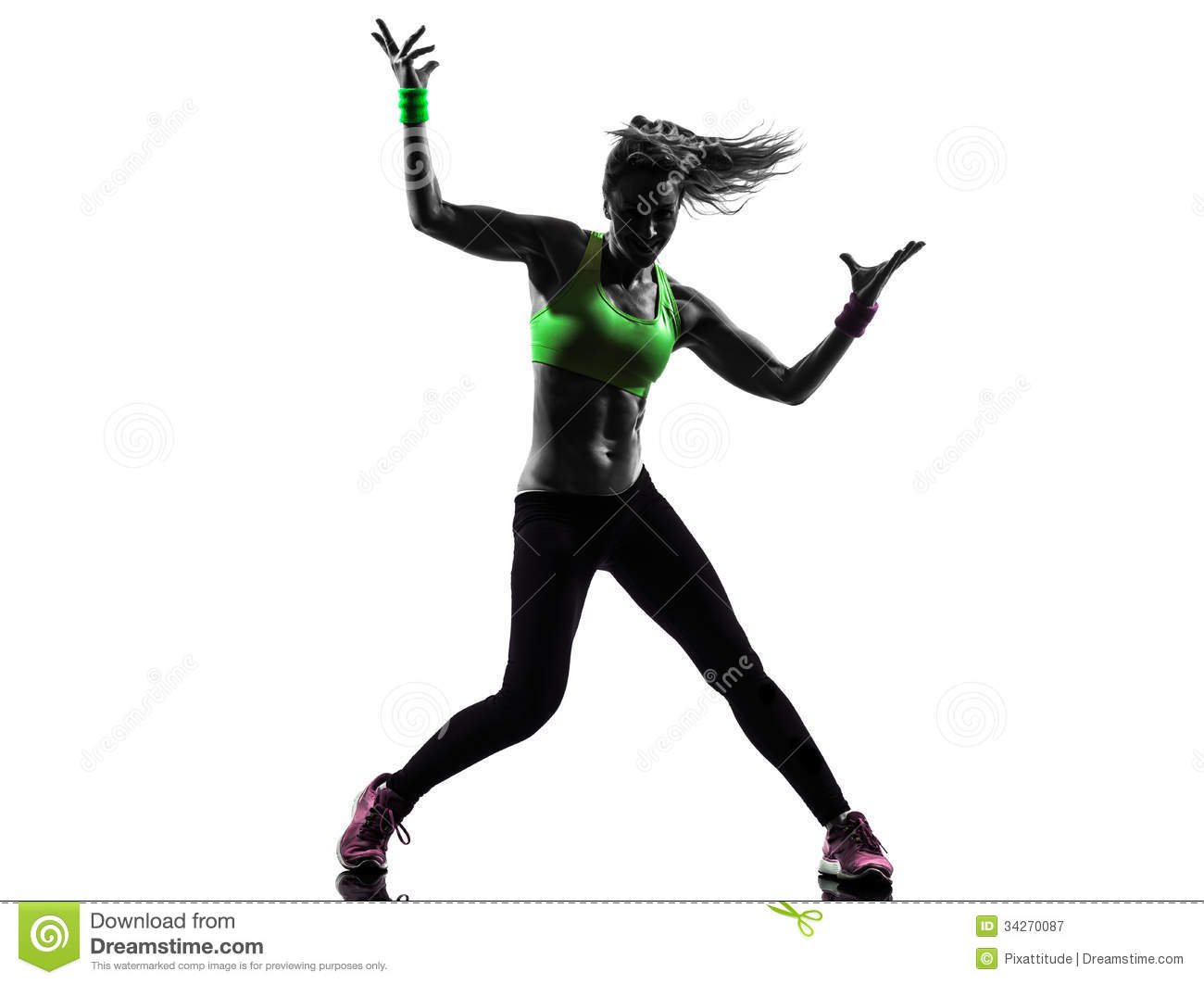 505 Zumba free clipart.