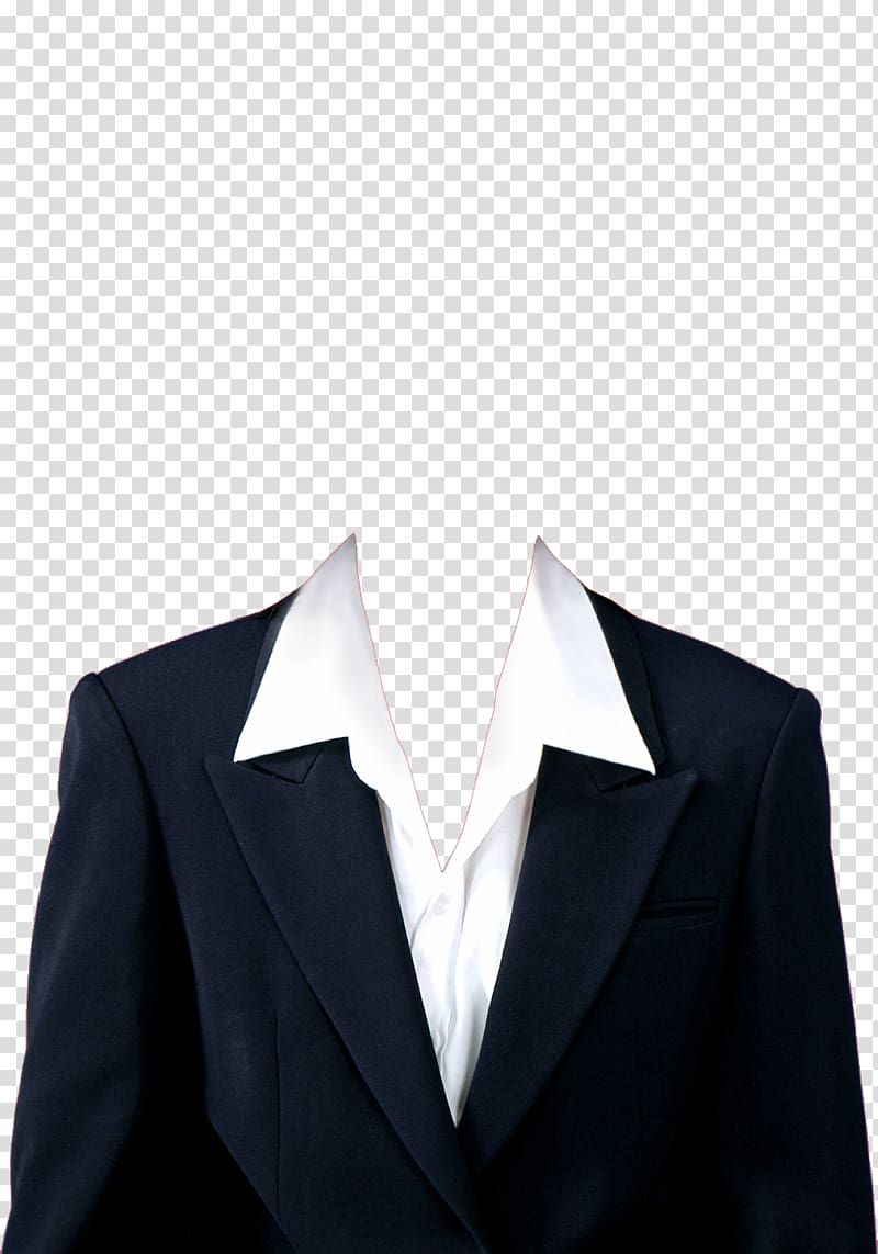 Suit Woman Formal wear, dress shirt, blue suit jacket.