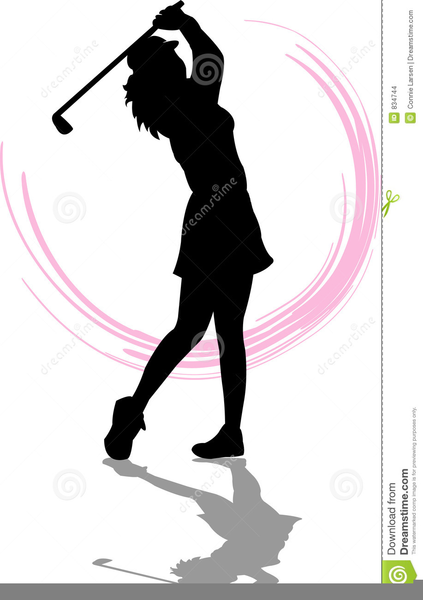 Free Clipart Golf Women.