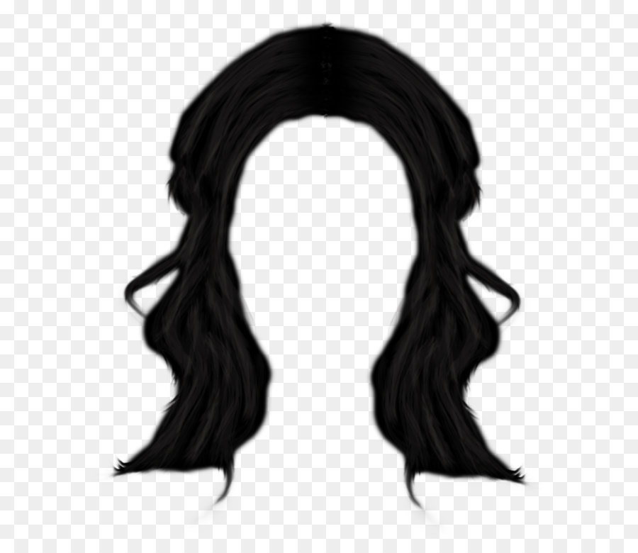 Woman Hair png download.