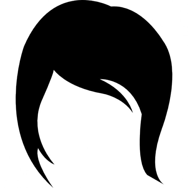 Female Hair Silhouette at GetDrawings.com.