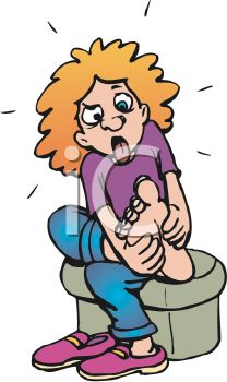 Foot Cartoon Clipart.