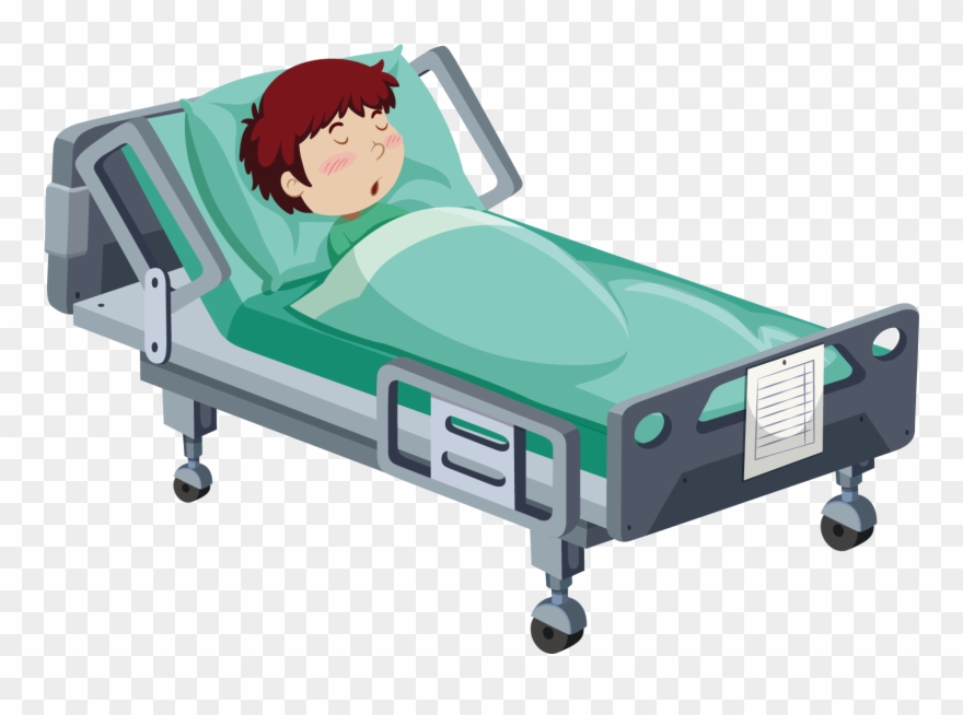 Hospital Clipart Hospital Bed.
