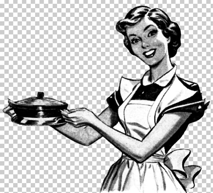 Retro Style Cooking Chef Towel Woman PNG, Clipart, Apron.