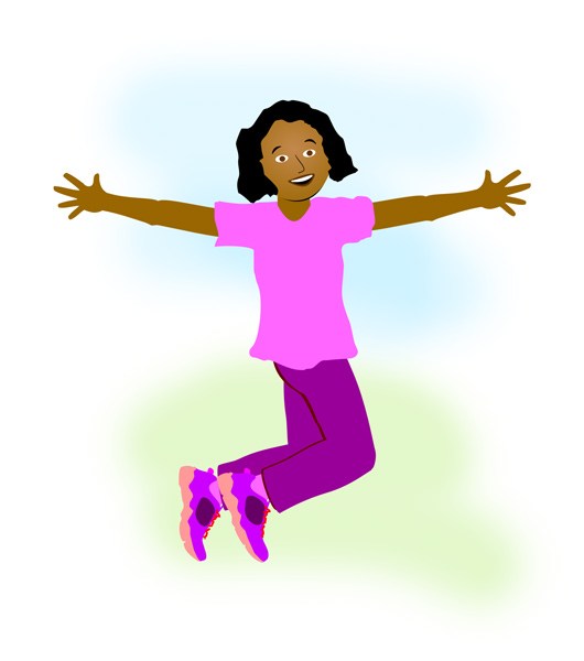 Woman jumping clipart 4 » Clipart Portal.