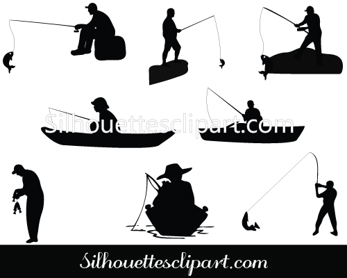 woman on bass boat vector clipart 20 free Cliparts ...
