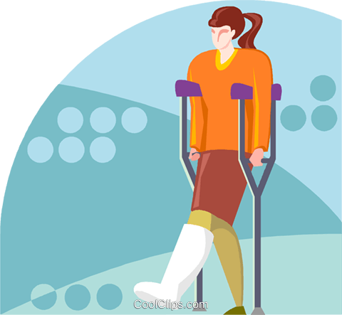 woman on crutches clipart 10 free Cliparts | Download images on