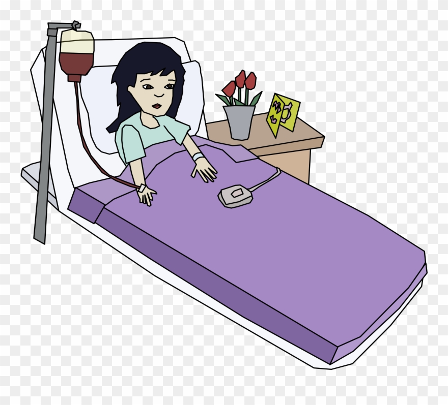 Hospital Bed Patient Woman Health Care.