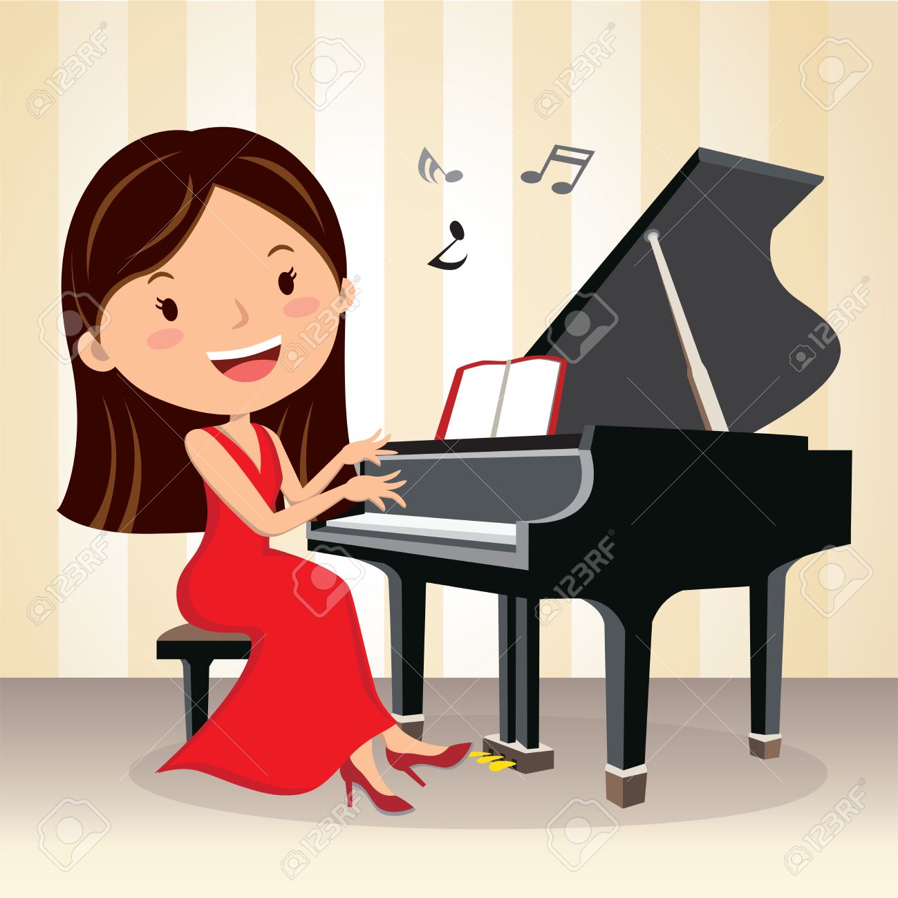 Woman Playing Piano Clipart 10 Free Cliparts Download Images On Clipground 2023