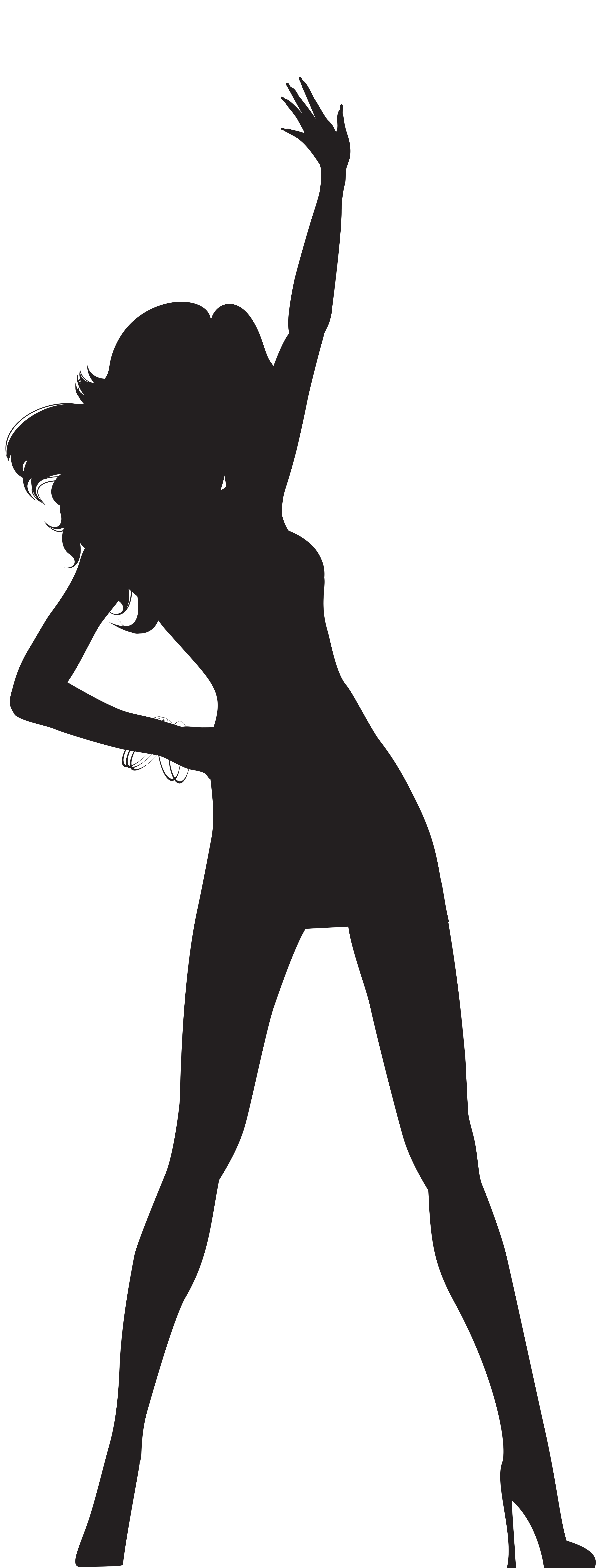 Silhouette Dance Clip art.