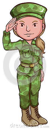 Female Soldier Clipart & Free Clip Art Images #2233.