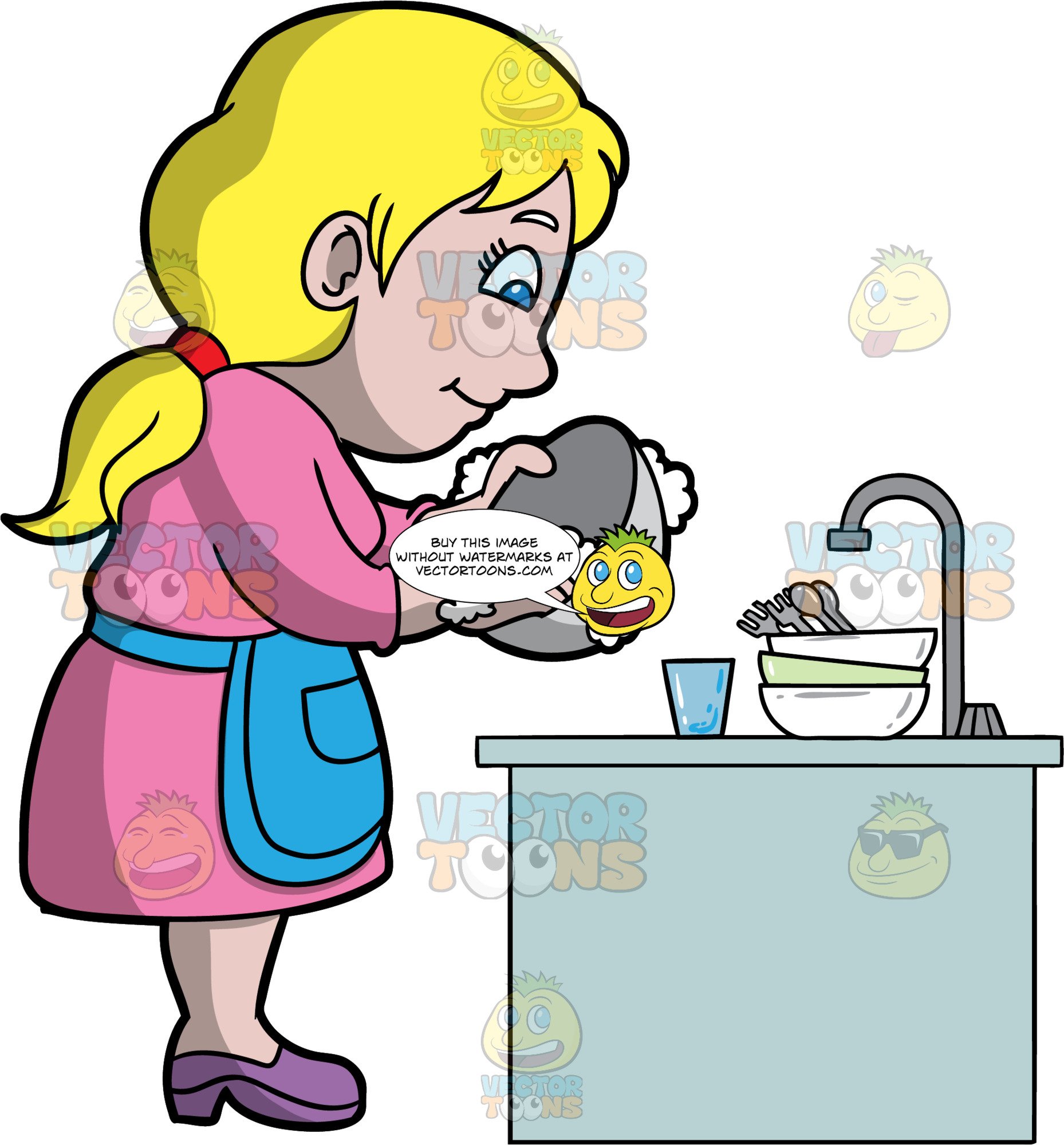 mom washing dishes clipart 10 free Cliparts | Download images on