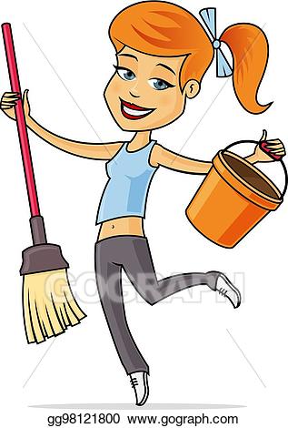 woman with bucket clipart 10 free Cliparts | Download images on ...