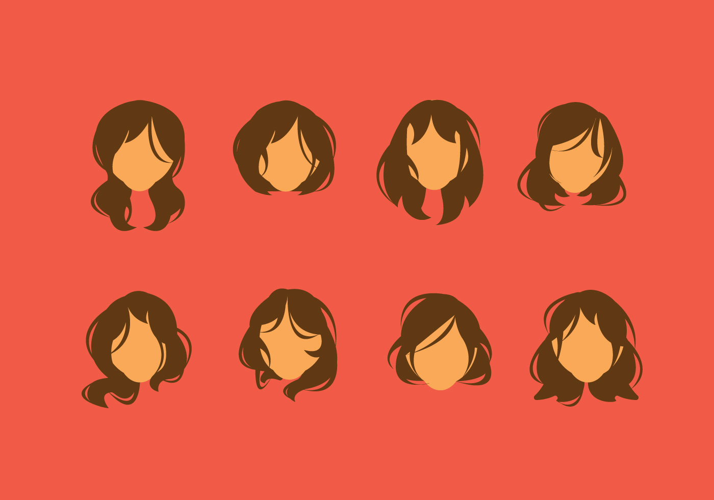 Download woman with messy hair vector clipart 20 free Cliparts | Download images on Clipground 2021