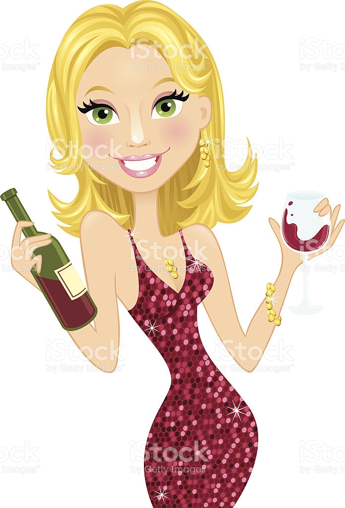 woman with wine clipart 10 free Cliparts | Download images on ...