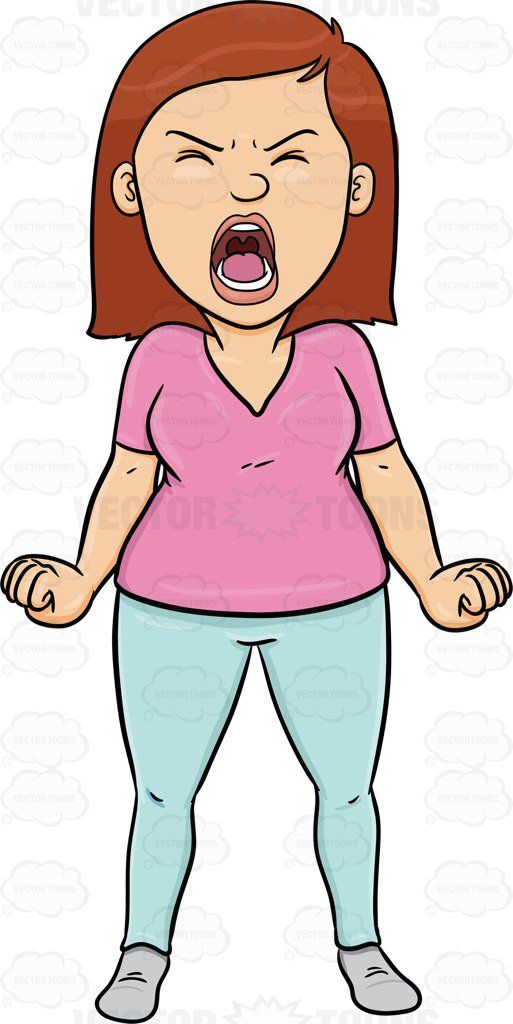 Woman Yellin Clipart Free Cliparts Download Images On Clipground