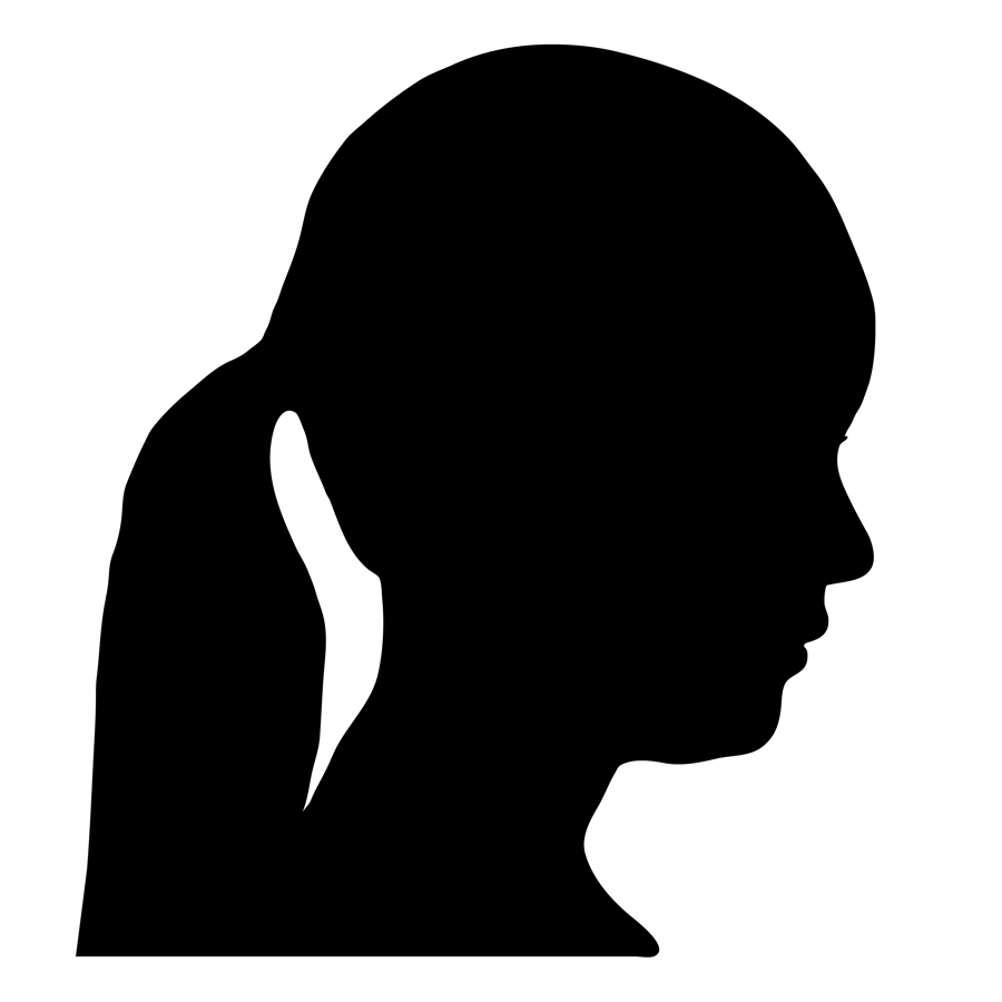 Woman Head Silhouette.