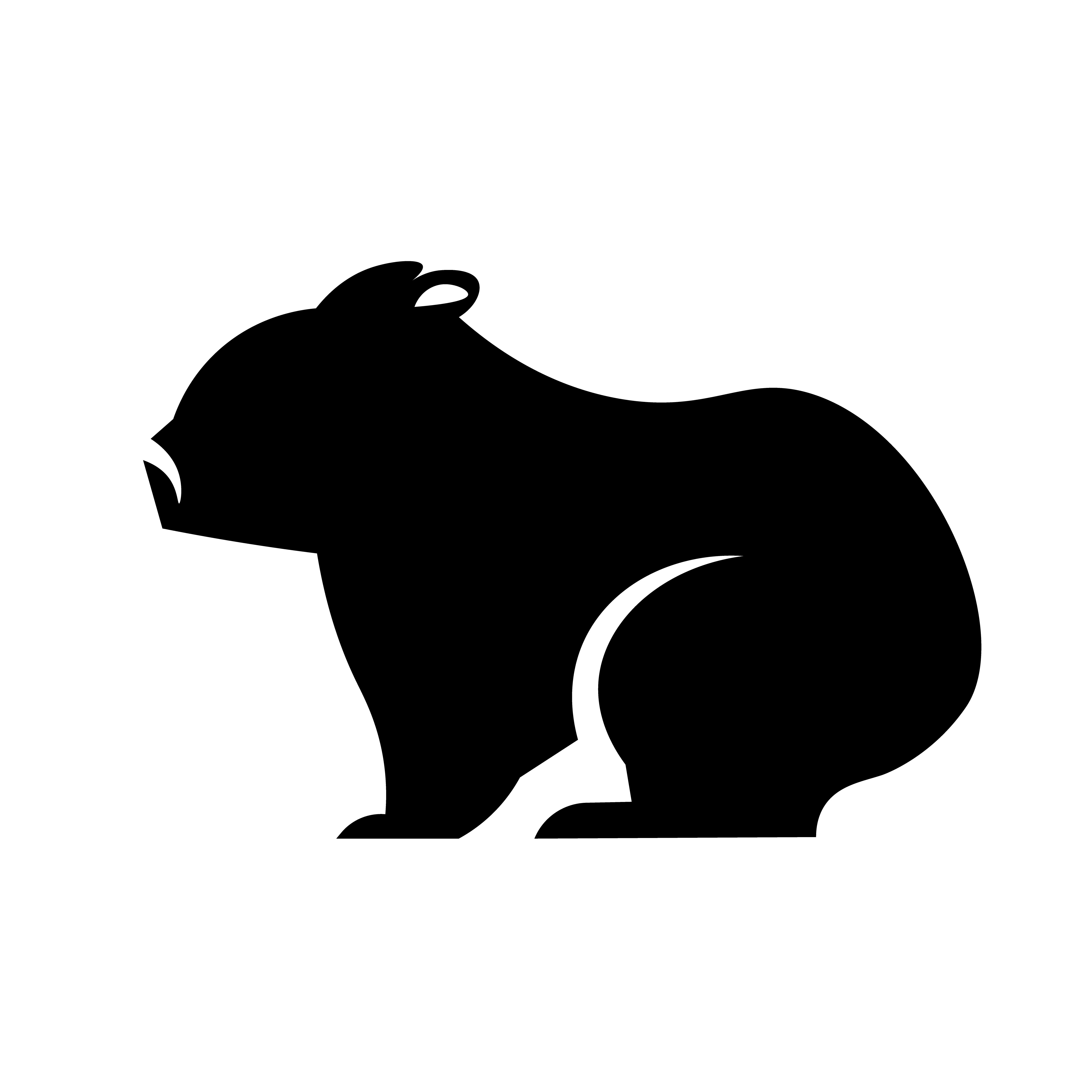 Wombat Icon Vector.