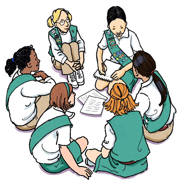 Clipart women meeting Transparent pictures on F.