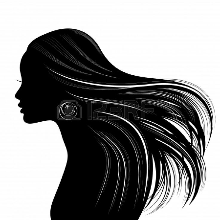 Free Woman Side Profile Silhouette, Download Free Clip Art.