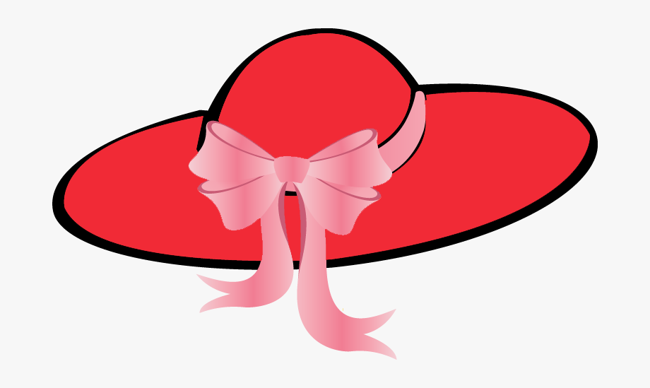 Red Hat Ladies Clip Art.