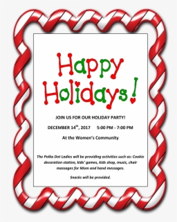 Free Holiday Party Clip Art with No Background.