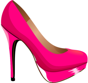 Womens Shoes Clipart.
