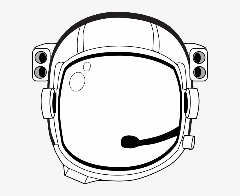 dead space helmet clipart black and white