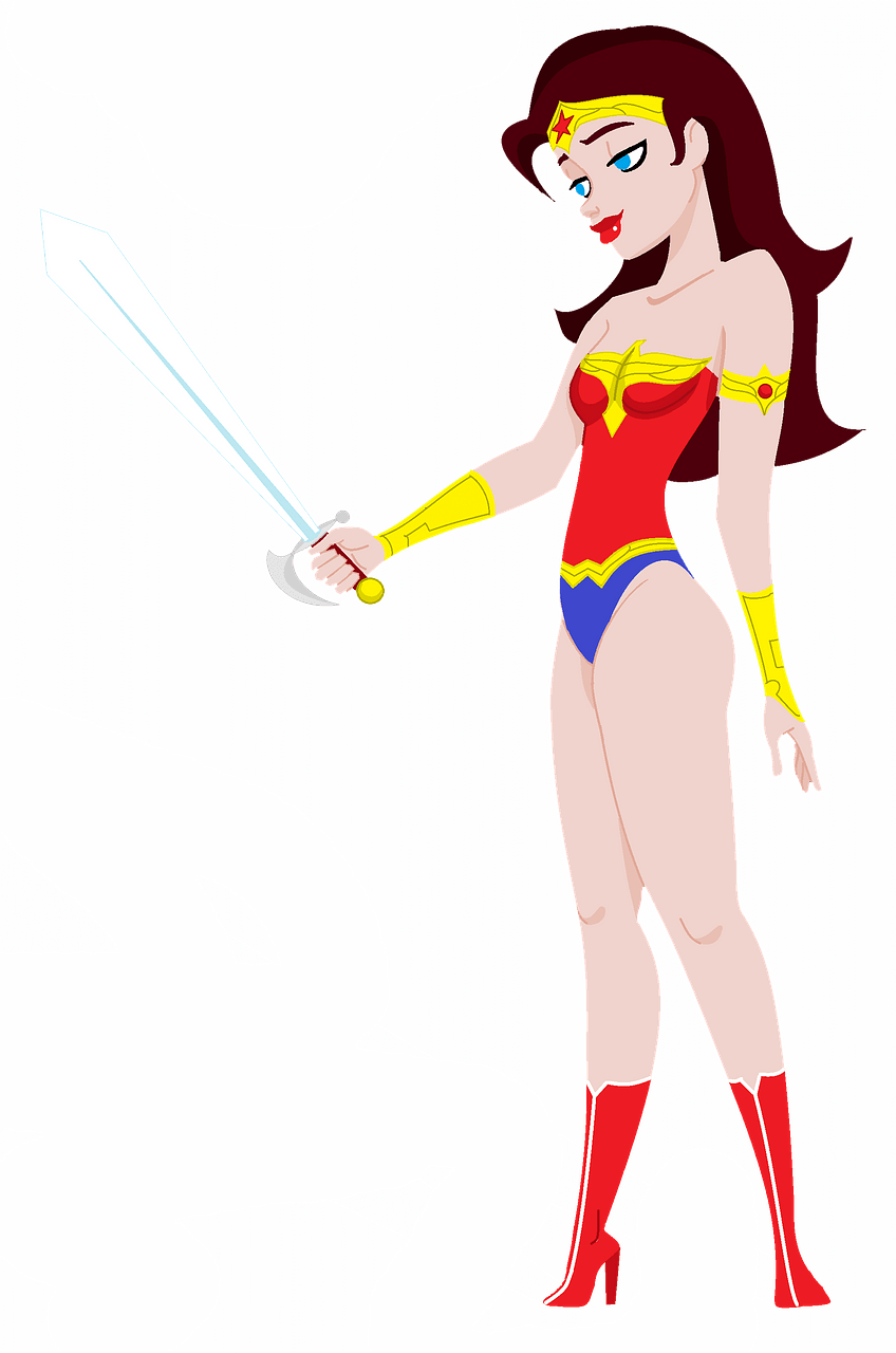 Wonder woman clipart. Free download..