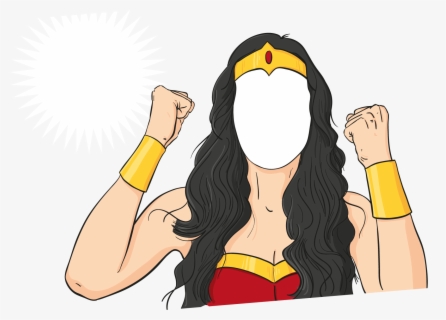 Free Wonder Woman Clip Art with No Background.