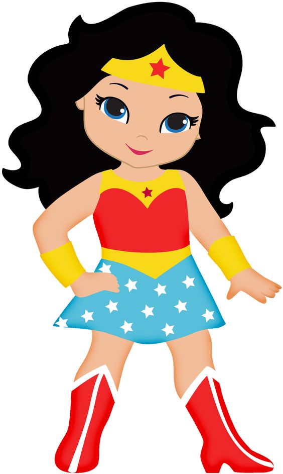 2034 Wonder Woman free clipart.