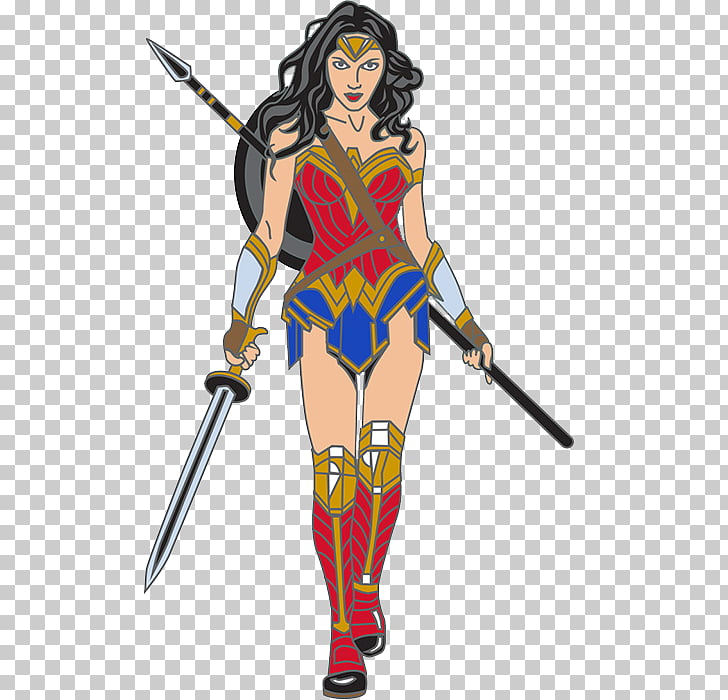 Wonder Woman YouTube Superhero Lapel pin, Wonder Woman PNG.