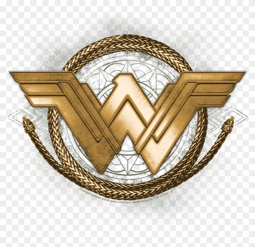 Wonder Woman Lasso Logo Men\'s Tank, HD Png Download (#844163.